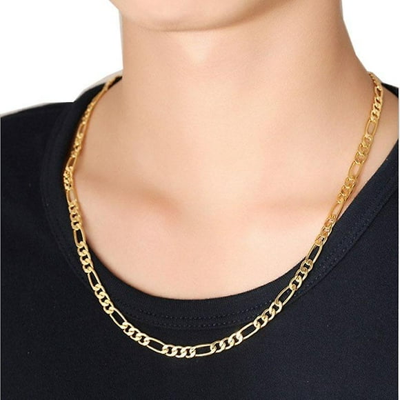 Men's Necklace Fashion Men Chain Necklace Mens Chains 18k Gold Jewelry