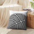 thumbnail image 4 of LALILO Throw Pillow Covers Black Basketball White Athletic Ball Cushion Cover 18" x 18", 2541 Pack, 4 of 6