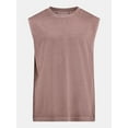 thumbnail image 5 of No Boundaries Men's & Big Men's Oversized Sleeveless Cotton Muscle Tee, Sizes XS-5XL, 5 of 5