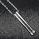 thumbnail image 4 of Collar con colgante de baqueta de rock Yashi para hombres acero inoxidable, 4 of 5