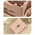 thumbnail image 5 of Kbndieu Folding Lightweight Step Stool, Space Saving Foldable Stool for Kitchen & Bathroom, Collapsible, Portable Travel Camping Stool, Pink, 5 of 6