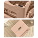 thumbnail image 5 of Taburete Plegable - Pequeño Escabel de Plástico para Ahorrar Espacio en Hogar Oficina Exterior, Diseño Portátil Compacto Plegable, Ligero, Altura de 8 Pulgadas, Paquete de 1, 5 of 6