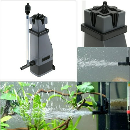 Aquarium Fish Tank Surface Skimmer Filter Plant Freshwater Marine Oil 3W (Best Filter For Freshwater Tank)