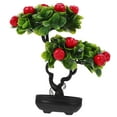 thumbnail image 4 of CoudarTitie Artificial Fruit Tree Bonsai Multifunctional for Coffee Table Garden Bedroom Rich Fruit, 4 of 9
