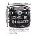 thumbnail image 2 of Brazalete Pulsera Xtellar Para Hombre Mujer 5 Piezas Ajustable Cuero 2, 2 of 4