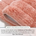 thumbnail image 6 of Bathroom Rugs, Extra Soft Absorbent Bath Rugs, Non-Slip, Quick Drying, Machine Washable, Plush Comfort for Bathroom Floor, Tub, Shower and Home Decor Accessories, 17x24, Coral, 6 of 9