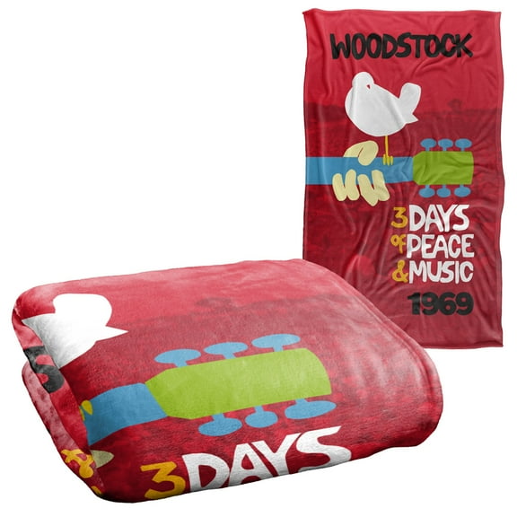 Woodstock Classic Silky Touch Super Soft Throw Blanket 36" x 58"