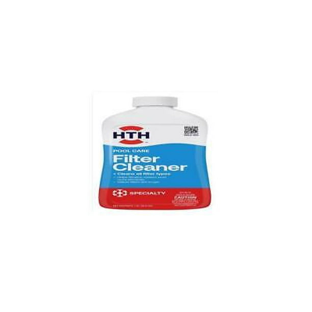 HTH 67071 Pool Care Liquid Filter Cleaner, 32 Oz