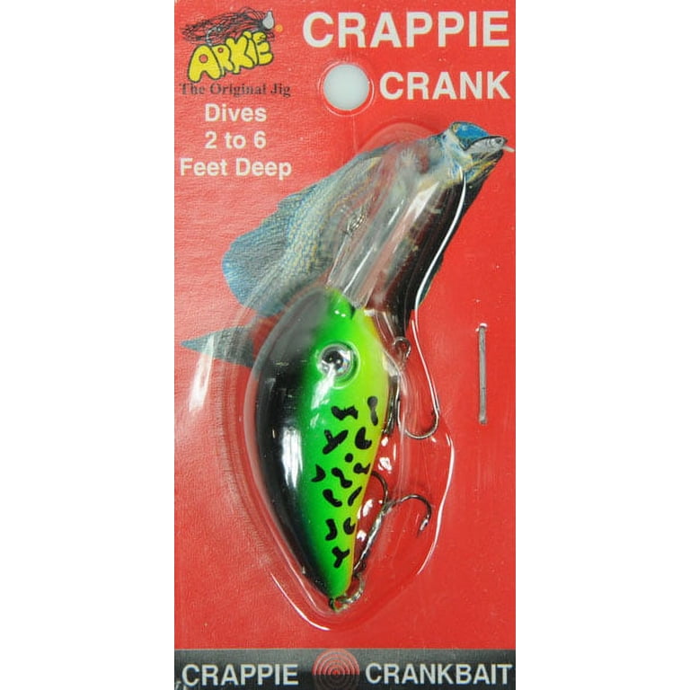 Arkie Lures 220 Series Crappie Crankbait - Walmart.com