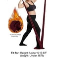 thumbnail image 3 of Deago Plus Size Fleece Lined Tights for Women Thermal Pantyhose Winter Warm Thick Tights High Waisted Opaque Leggings, 3 of 8