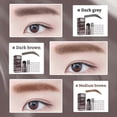 thumbnail image 4 of Eyebrow Print Mold Thrush Waterproof Sweat-Proof Lazy Eyebrow Filling Makeup Eyebrow Cake Trim Powder Hairline Powder -Dark Bro, 4 of 5