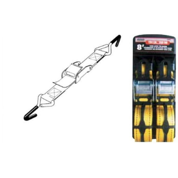 Erickson 34409 2in. x 8ft. - 2 Cam Buckle Tie Downs