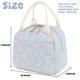thumbnail image 3 of Bolsa de almuerzo Bluboon con aislamiento de pana de gran capacidad, azul, 3 of 7