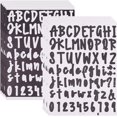 thumbnail image 1 of HAOAN 24Sheets 400pcs Large Letter & Number Stickers 2.5 Inch Self Adhesive Letters Stickers Big Font Stickers, 1 of 7