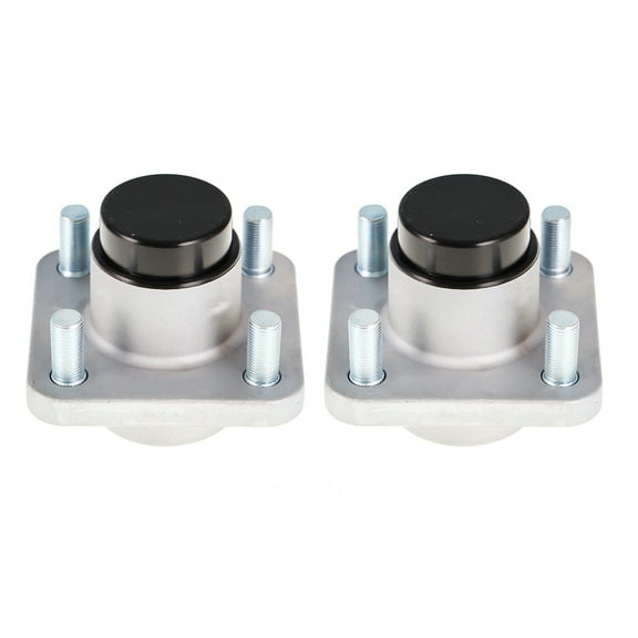 SEBLAFF 2 x Golf Cart Front Wheel Hub Assembly with Bearings Replacement for Golf Cart Club Car 102357701