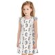 thumbnail image 1 of Balery Funny Kawaii Unicorns Dancing Camisón de princesa para niñas, pijama de algodón con mangas abullonadas, suave y bonito.-X-Large, 1 of 6