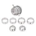 thumbnail image 4 of 8pcs Set Watch Movement  Base Holder,Watchmaker Watch Repair Tool Kit,Stainless Steel Silver Watch Repair Maintain Tools For BZ 2000, Professional Watch Battery Replacement Tool, 4 of 8