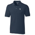 thumbnail image 2 of Men's Cutter & Buck Navy Scranton Wilkes-Barre RailRiders Big & Tall DryTec Advantage Tri-Blend Pique Polo, 2 of 3