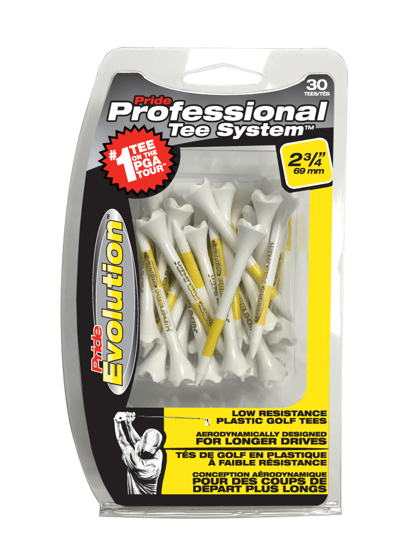 2-3/4' PTS Pride Performance Golf Tees 30 ct
