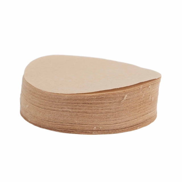 Coffee Filter Coffee Pot Filter Paper Disposable Filter Paper Coffee Strainer Paper 100Pcs Coffee Filter Paper Coniferous Wood Round Shaped Filter Paper Drip Coffee Pot Making