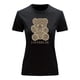 thumbnail image 3 of Playera Blusa Con Impresion De Oso LoverBear Con Fondo De Dinero Ropa De Mujer Juvenil Color Negro Talla Chica Marca Emil SaEs, 3 of 4