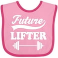 thumbnail image 3 of Inktastic Future Lifter Weightlifting Boys Baby Bib, 3 of 4