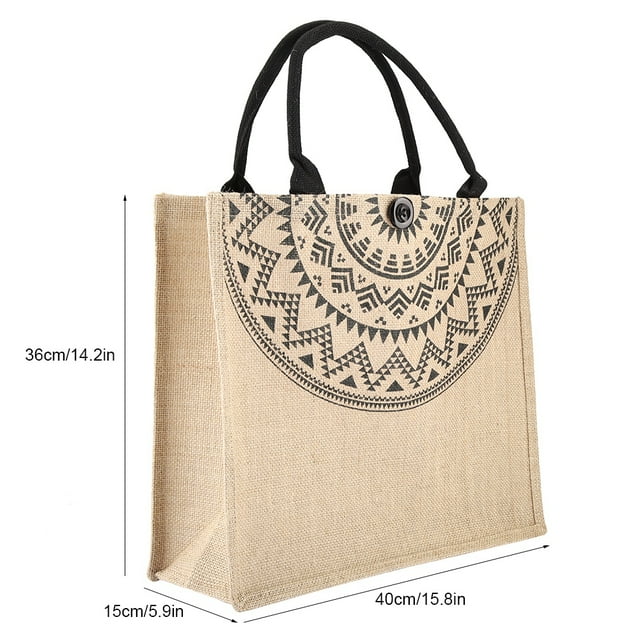 Gunny Bag, Fine Workmanship Handbag For Outdoor For Shopping For Travel