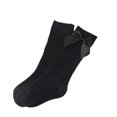 thumbnail image 1 of TheFound Newborn's Knitted Socks, Non Slip Floor Socks with Bow Decorations, 1 of 3
