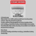 thumbnail image 6 of 900W Professional Electric Sheep Clippers, 6 Speed Heavy Duty Farm Livestock Grooming Kit for Thick Coat Animals,Cats, Dogs, Pets,Red, 6 of 13