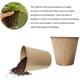thumbnail image 5 of 100 macetas de turba de 6 cm para sembrar: macetas biodegradables para iniciar semillas con 2 herramientas de siembra, kits de macetas biodegradables para plantas, macetas de germinación para vivero, 5 of 8