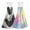 Black And White With Wavy Lines Blurred Background, variant on Different Design 2pcs Loop Hanging Bathroom Kitchen Hand Towel Fireworks in The Night Sky Easter Egg Hunt