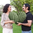 thumbnail image 5 of DefiDgd Heart Shaped Pillow,Knitted Bamboo Joint Style Throw Pillows,Soft and Plush Decorative Pillows for Bed Couch Chair,Valentine's Day Anniversary Birthday Decoration Gift(Green), 5 of 5