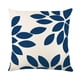 thumbnail image 4 of Juego de 4 fundas de cojín, funda de almohada, diseño geométrico, decoración de sofá, decoración para dormitorio, sofá, cama, jardín (45x45 cm, azul-blanco) TUNC Sencillez, 4 of 5