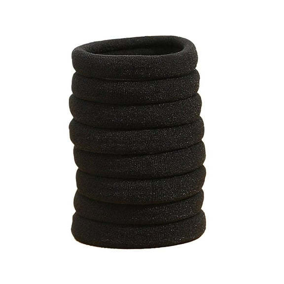 Hair Rope Elastic Ties for Girls Baby Children Curly Fine Hair Accessories Soft Stretchable Non Hairbands 50PCS