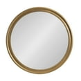 thumbnail image 1 of Kate and Laurel Mansell Miroir Mural Rond Rond, 28, Or Antique, Beau Miroir Traditionnel en Bois de Forme Circulaire Moderne, 1 of 8