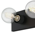 thumbnail image 4 of Westinghouse 3 Light Wall Fixture Matte Black Finish, 4 of 5