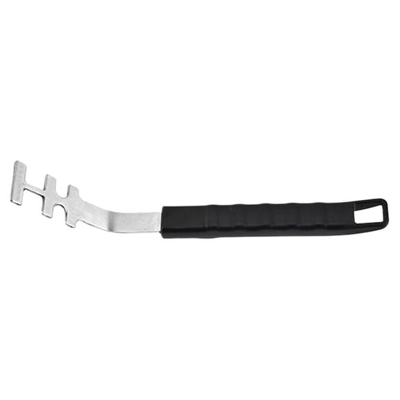 1 Piece Grill Grate Lifter Cooking Grid Lifter Stainless Grill Grate Grate Lifter Barbecue Grid Lifter with Plasti Exclusive Barbecue Grill Offers for Summer