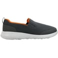 thumbnail image 4 of Skechers Men's Go Walk Max-Clinched Shoe, Charcoal/Orange, 10 M US, 4 of 5