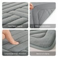 thumbnail image 4 of Rugs Ultra Absorbent Non-Slip Memory Foam Machine Washable Soft Velvet Bath Mats Easier To Dry For Bathroom Floor, Bath Mats for Bathroom, 4 of 8