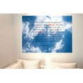 thumbnail image 2 of Scripture Walls 1 Thessalonians 4:16-17 Shout First Bible Verse Canvas Christian Wall Art Ready to Hang Unframed, 2 of 7