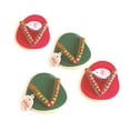 thumbnail image 2 of Drinkwear 4-Piece Garland Flip Flop Coasters for Wine, Beer and Cocktail, Ideal for Wine Lover, Bar, Holiday, Housewarming, Party, Wedding and Birthday, 2 of 5