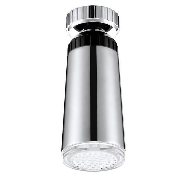 Corriente De Agua Automática led lámpara Sensor De Temperatura tres RGB Glow Shower 5.5cm