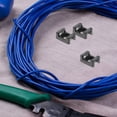 thumbnail image 2 of FELTECHELECTR 500 piezas de base para bridas de cables, soporte tipo silla de montar, soporte para cables, soportes para bridas de cables, 2 of 6