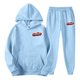 thumbnail image 5 of WILLBEST Sudaderas De Hombre para Hombre y Mujer, Conjunto De Sudadera con Capucha Deportiva De Manga Larga con Estampado De Letras Informal A La Moda De Otoño e Invierno Mediana​​, 5 of 5