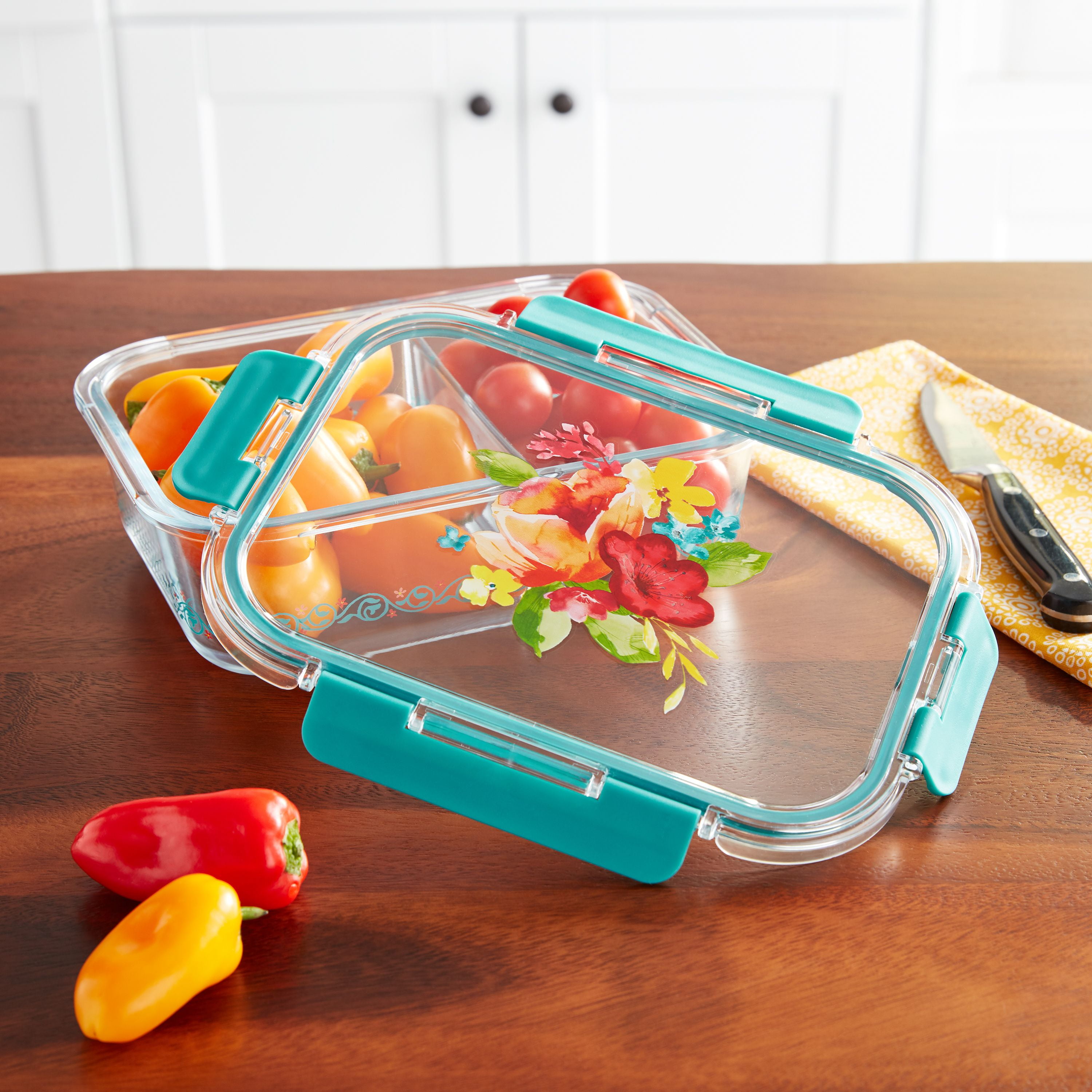 The Pioneer Woman 51 Ounce Wildflower Whimsy Food Storage Container