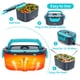 thumbnail image 5 of CHARMDOO Fiambrera eléctrica, calentador de alimentos 12 V, 24 V, 110 V, 80 W, fiambrera calentada más rápida para coche/camión/hogar, cajas de calefacción portátiles con contenedor de acero inoxidabl, 5 of 5