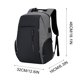 thumbnail image 4 of Mochila Blaxill para útiles escolares, mochila para hombre de 15.6 pulgadas con carga USB, bolso informal para computadora portátil, liquidación de negocios., 4 of 8