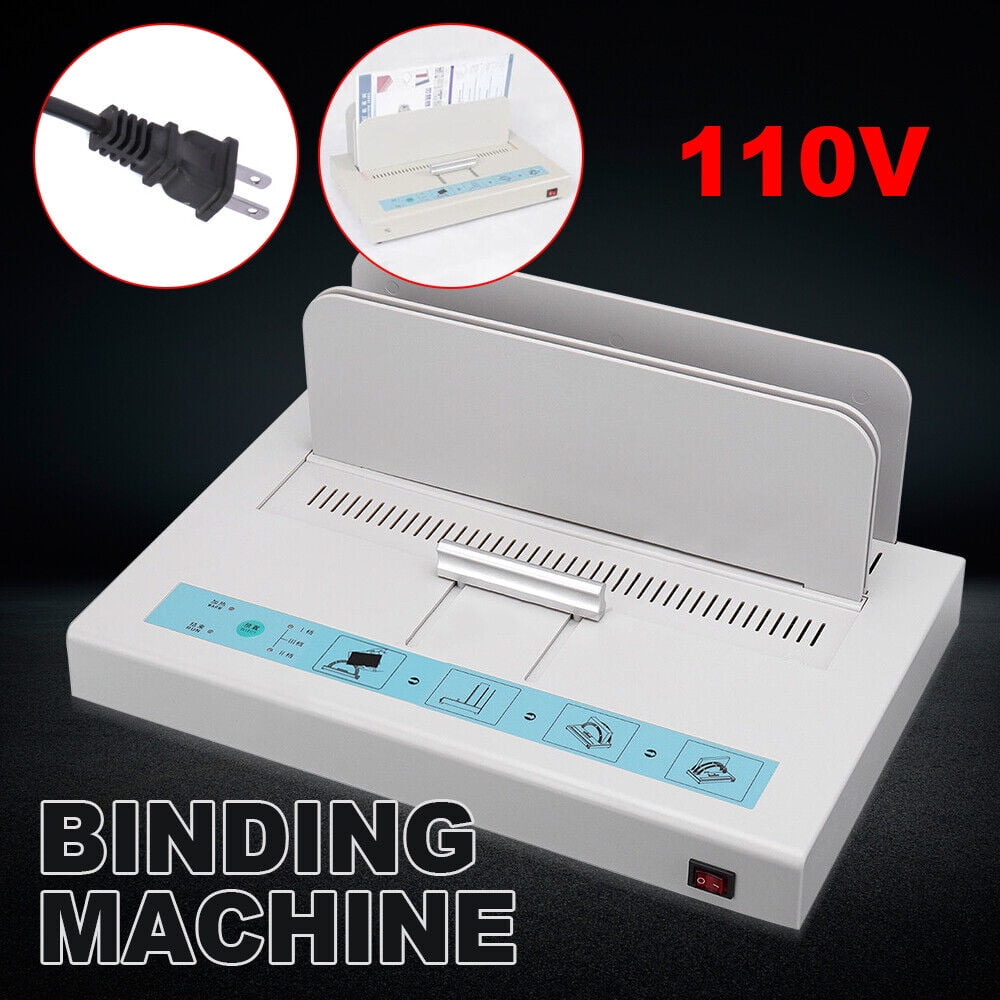 Thermal Binding Machine 110V Hot Glue Binding Machine A4 Document Heat Binder