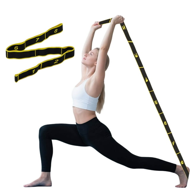 Adult Latin Dance Training Elastic Band for Yoga Stretching and Fitness Gym Exercise