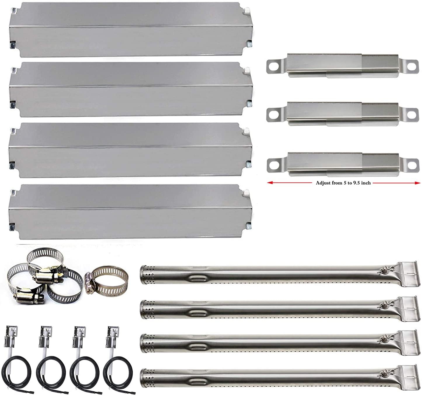 Grisun Grill Parts for Charbroil Replacement Parts 463244012 463244011